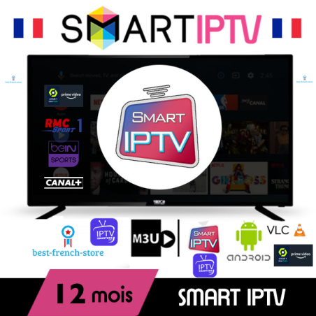 Abonnement 12 Mois IPTV